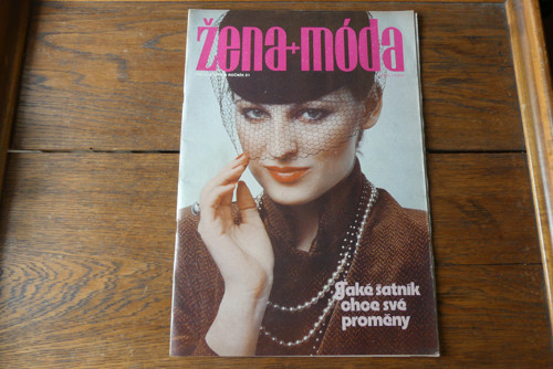 Časopis Žena a móda, číslo 9/1979, střihy!
