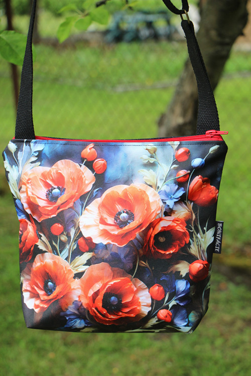 Crossbody Letní vlčí máky