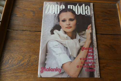 Časopis Žena a móda, číslo 3/1979, střihy!