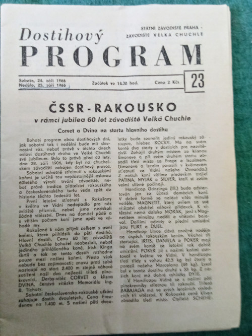 Dostihový program
