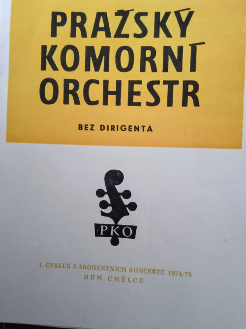 Pražský komorní orchestr bez dirigenta