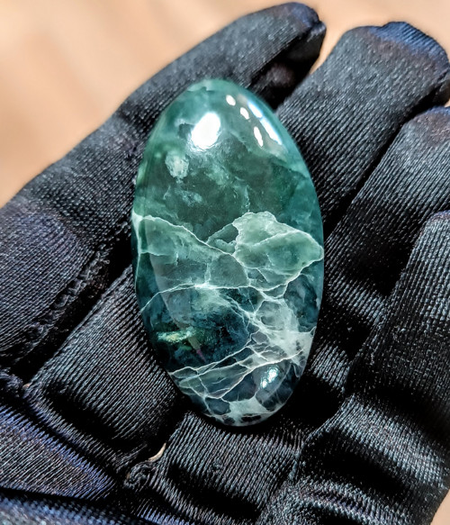 Ophite/Ophit/Serpentin, ID 4900, 46x25 mm