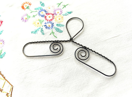 Drátěné mini ramínko 2 - 13 cm, A