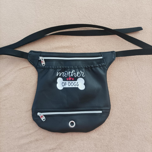 Pamlskovník s kapsičkami na zip
