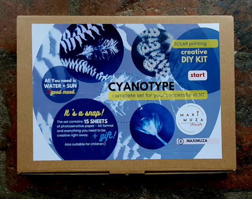 DIY kit CYANOTYPE "START" - sada v angličtině — foto 1