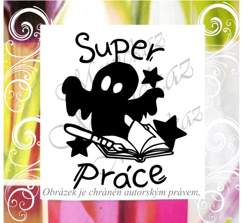 Super práce duch, halloween 1924. Razítko. — foto 1