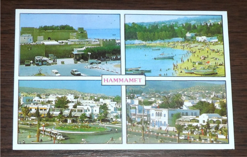 Čistá POHLEDNICE • Hammamet, Tunisko