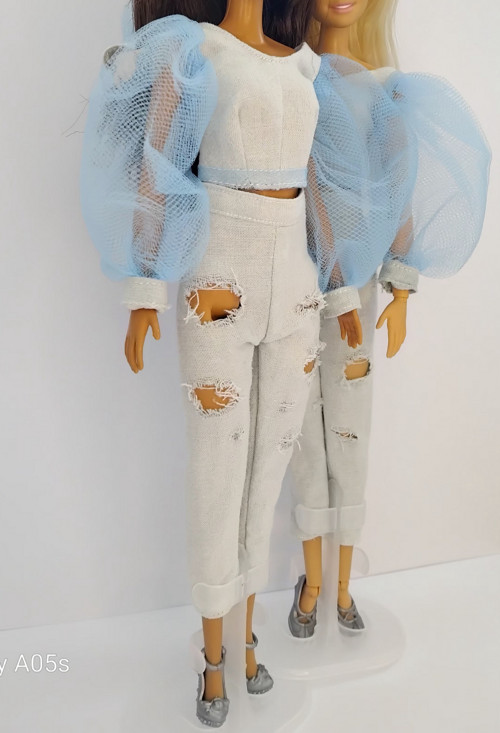 Barbie kalhoty jean