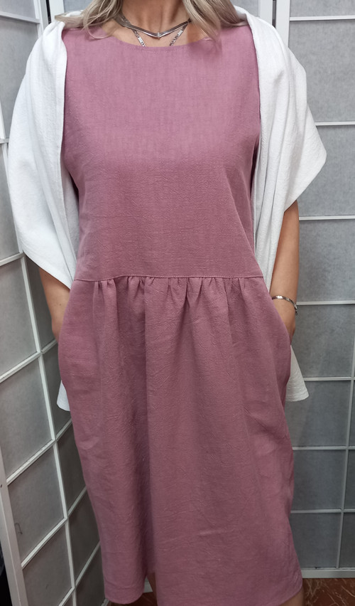 ŠÁLA -ŠÁTEK-LEN-Bílá — foto 1