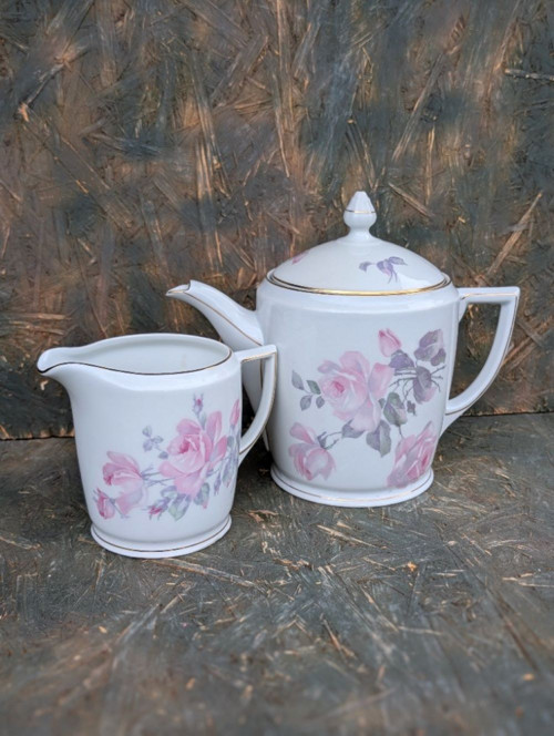Romantický porcelánový set Bohemia Czecho-Slowakia