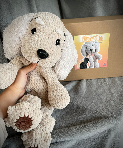 Háčkovací BOX "Uháčkuj si sám" - pejsek Dejzi
