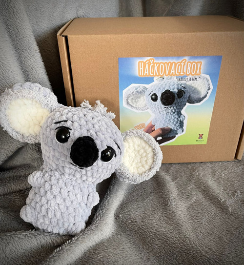 Háčkovací BOX "Uháčkuj si sám" - koalka Koko
