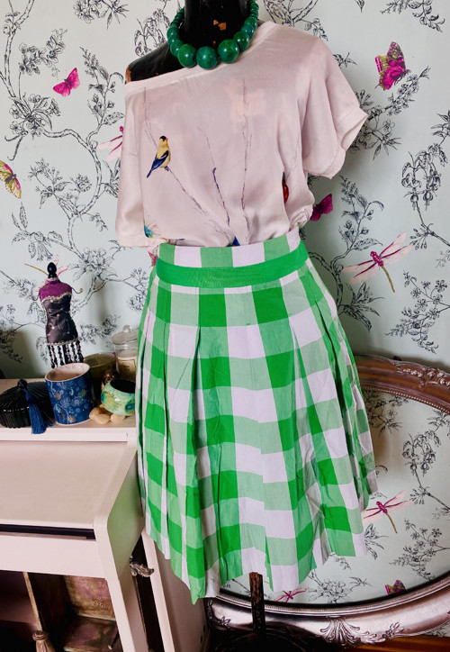 Sukně retro šedesátková — foto 1