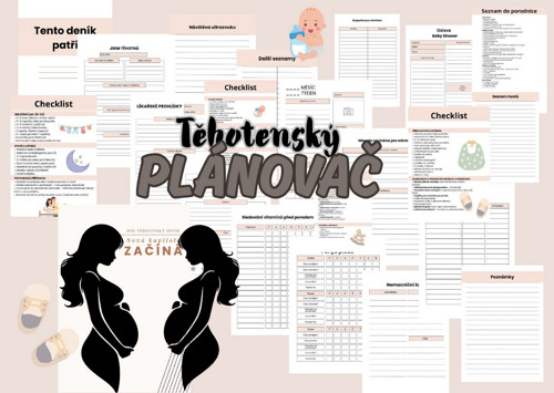 Těhotenský plánovač - váš průvodce těhotenstvím