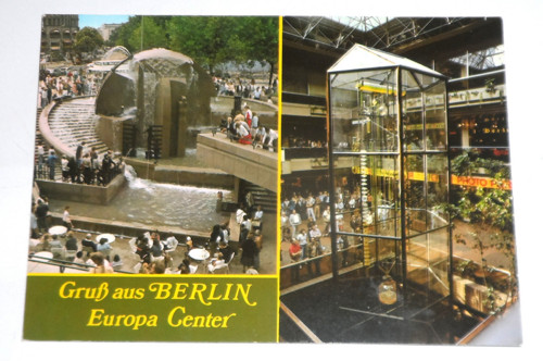 Čistá POHLEDNICE • Berlín, Evropské centrum — foto 1