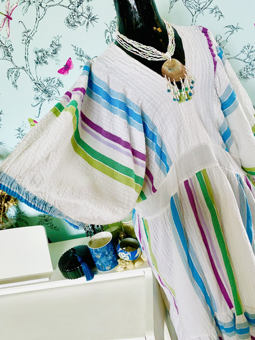 Šaty boho mušelínové — foto 1