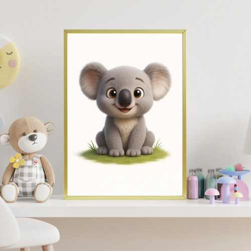Plakát do pokojíčku - koala (PDF k tisku)