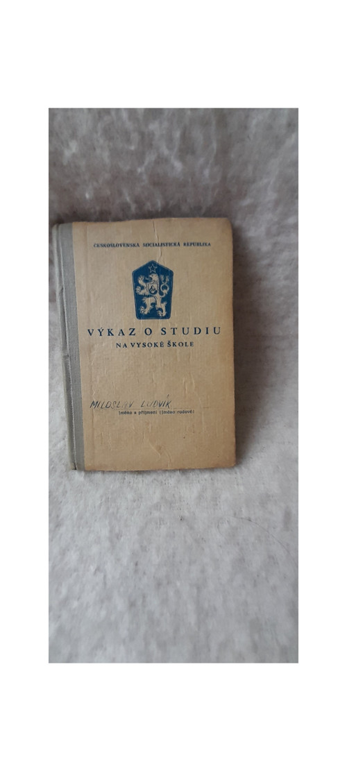 Výkaz o studiu