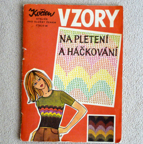 Časopis Květen - Vzory na pletení a háčkování