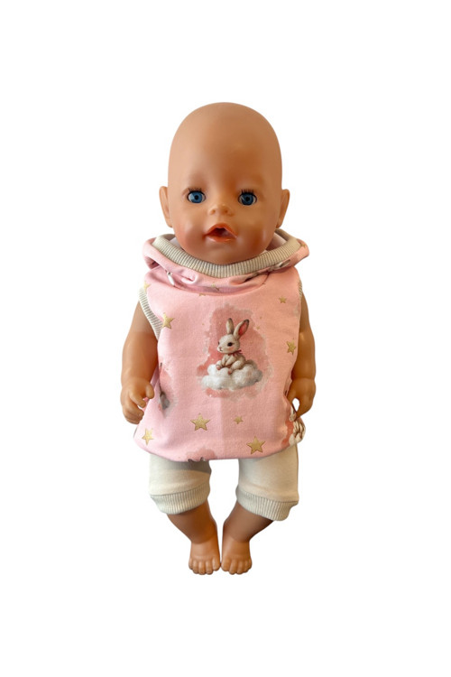 Letný set pre Baby Born 43 cm - zajko