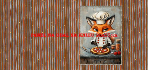 Panel na obal na knihu - bavlna