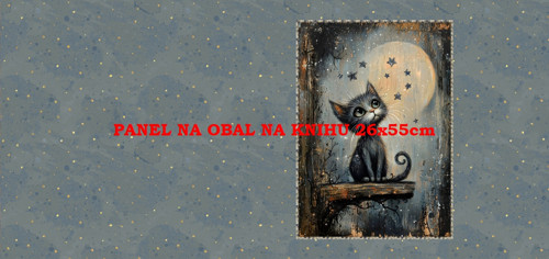Panel na obal na knihu - bavlna