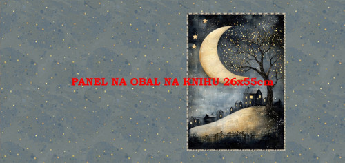Panel na obal na knihu - bavlna