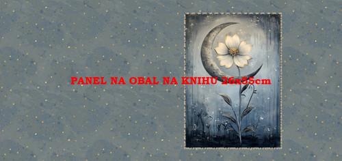 Panel na obal na knihu - bavlna