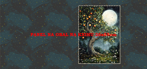 Panel na obal na knihu - bavlna