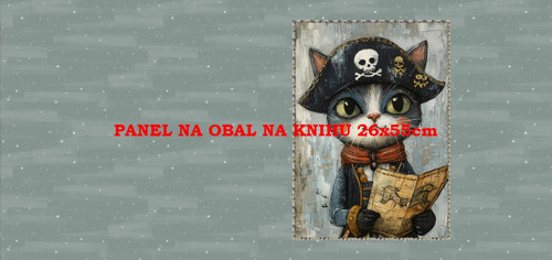 Panel na obal na knihu - bavlna