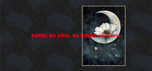 Panel na obal na knihu - bavlna