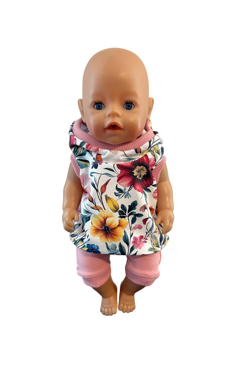 Letný set pre Baby Born 43 cm - kvety