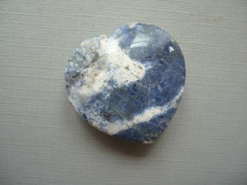 Vrtané srdíčko 3 cm - sodalit, č.6s