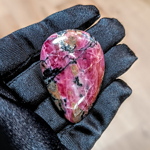 Rodonit/Rhodonite, ID 4924, 49x34 mm
