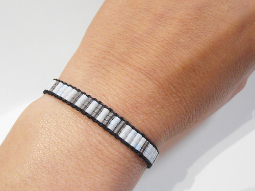 *Miyuki Delica - elegantní náramek* - Unisex