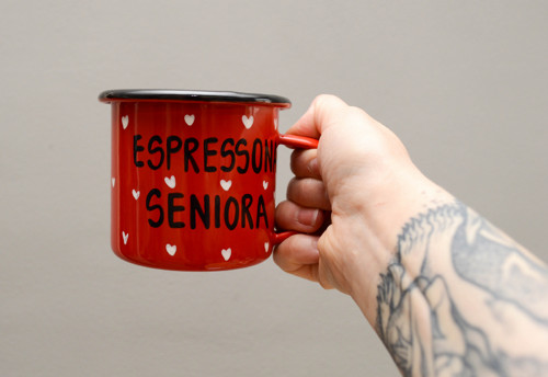 Plecháček - espressona seniora
