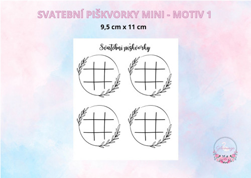 Svatební piškvorky - Mini motiv 1