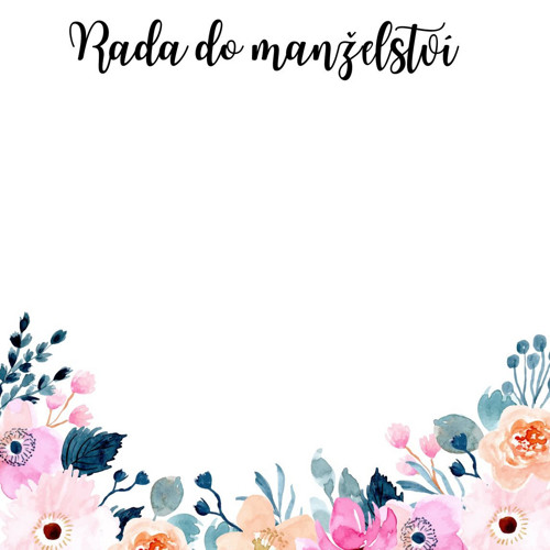 Rady do manželství - motiv 4