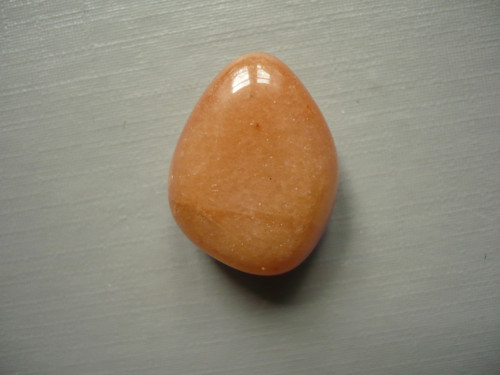 Troml. kámen – avanturín červený 22 mm, č.56