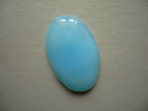 Kabošon - chalcedon aqua 33 mm, č.7f