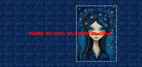 Panel na obal na knihu - bavlna