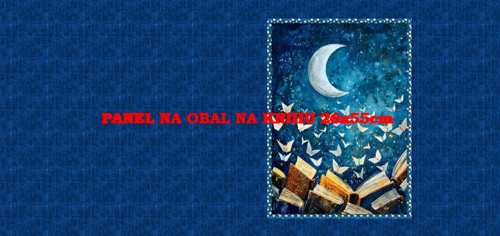 Panel na obal na knihu - bavlna