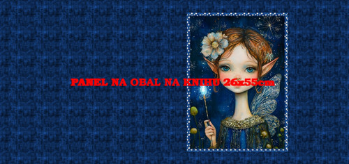 Panel na obal na knihu - bavlna