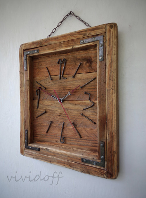 Hodiny nástenné rustic A — foto 1