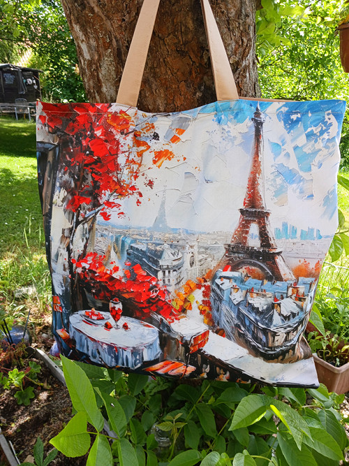 Taška velká XL s Tour de Eiffel 4