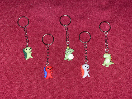 Přívěšek na klíče - dinosaurus