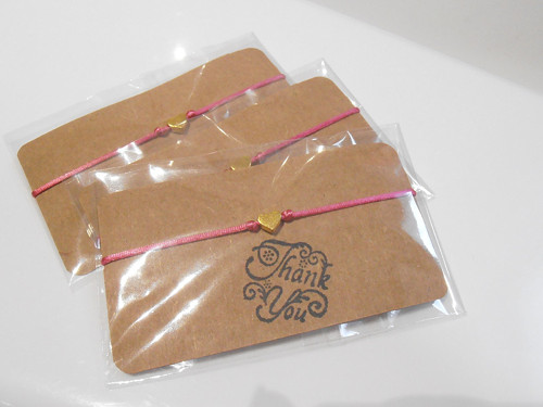 *Nejen pro paní učitelku - náramek - Srdíčko*