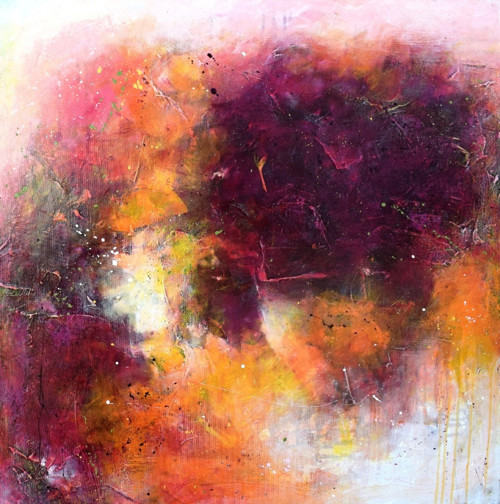 Hra barev ..........90x90cm