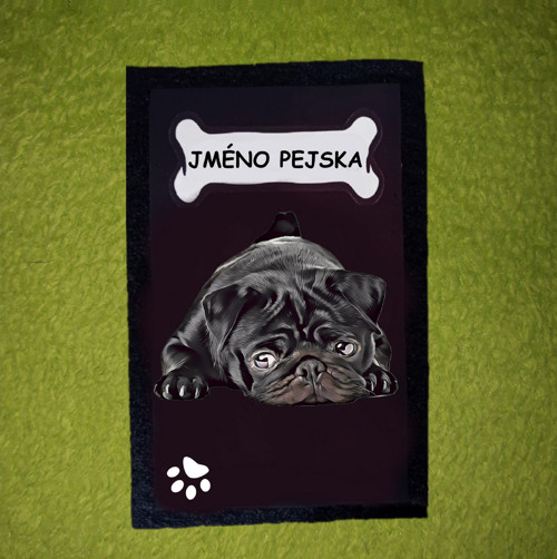 Mops Pouzdro Na Očkovací Průkaz Se Jménem