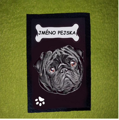 Mops Pouzdro Na Očkovací Průkaz Se Jménem